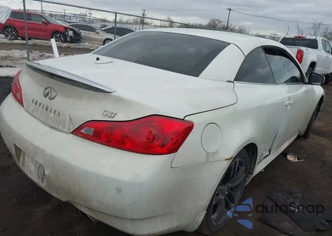 2010 Infiniti G37 z USA, uszkodzony, nr VIN JN1CV6FE3AM354306